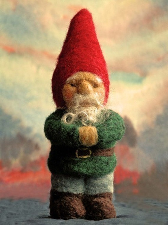 PDF Felt Gnome Instruction Needle Felting