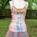 Dream Bohemian Gypsy Embellished Tie Dye Tank Top