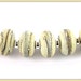 Winter Whites Silvered Ice Lampwork Bead Set- Made To Order- by Canyon Echoes SRA