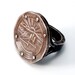 Arable Ring - RESERVED for Sonia - iron, coin
