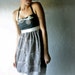Grey Lace party dress -sale