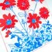 Joy Filled Daisy - a vintage 1970's hand-painted Vera Neumann Pure Silk scarf - Made in USA