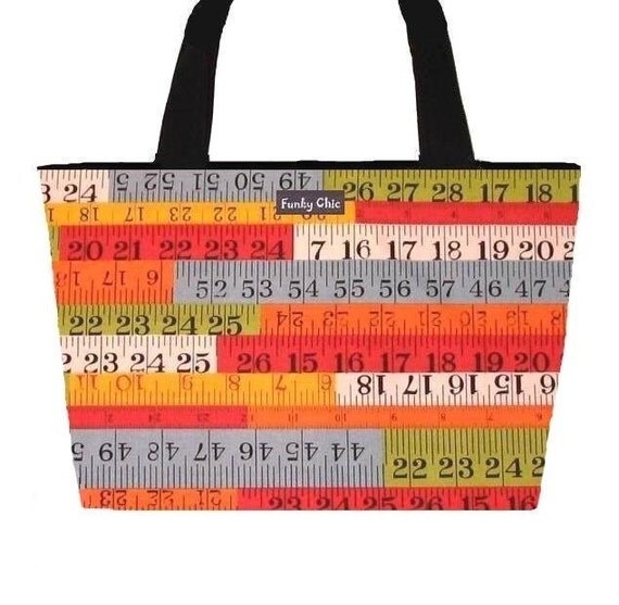 Measuring Tape Purse Measure Twice Cut Once