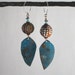 Copper Patina Earrings