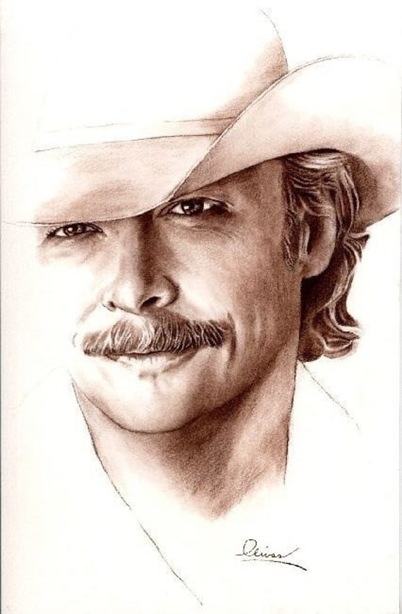 Alan Jackson by essenceofus on Etsy