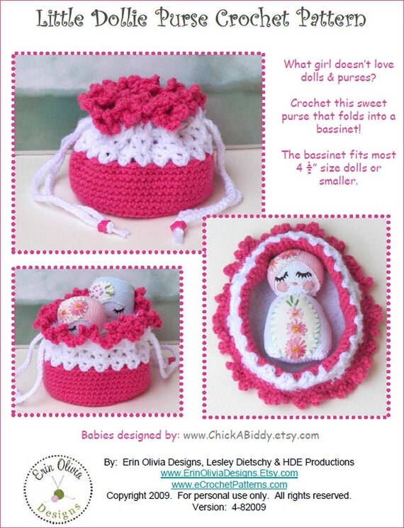 bassinet crochet purse pattern & Bags All Purses