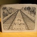 Zine "In-Between" // Travel zine / perzine / illustration zine / memoir zine / train zine / relationships zine / identity / conversation