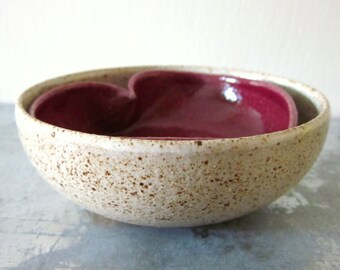 pair of miniature ceramic bowls