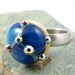 Sapphire Caldera Interchangeable Ringtop - Fits Sunset Blvd and Ring Ding Systems