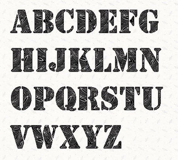 6 Inch Block Letter Stencils Printable Stencil Letters M Printable