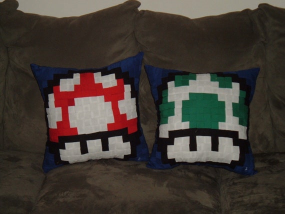 super mario bros pillow