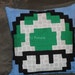 Super Mario Bros 1-up pillow