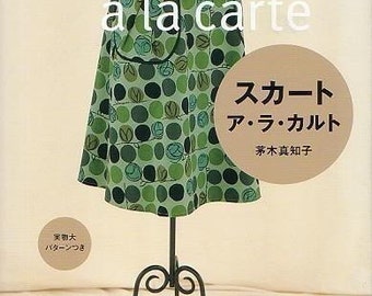 SKIRT A LA CARTE Pattern Book - Japanese Craft Book