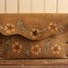 Linea Clutch or Pouch - Leather in Sage, Pink, White, Orange and Antique Brown