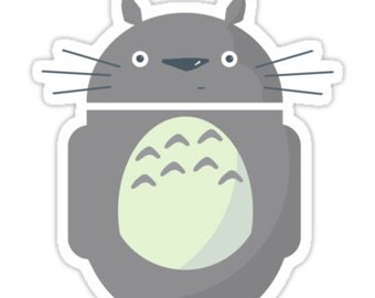 individual die cut Totoroid sticker (Item 01-303)