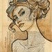 Large Steampunk Iron Woman 5 Print