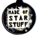 Made of Star Stuff Ceramic Necklace in Black and Gray