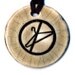 No Wire Hangers Keep Abortion Safe and Legal Ceramic Necklace in Mocha Crackle