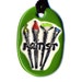 Artist Ceramic Necklace in Green