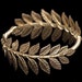 Brass Fern Leaf Bangle