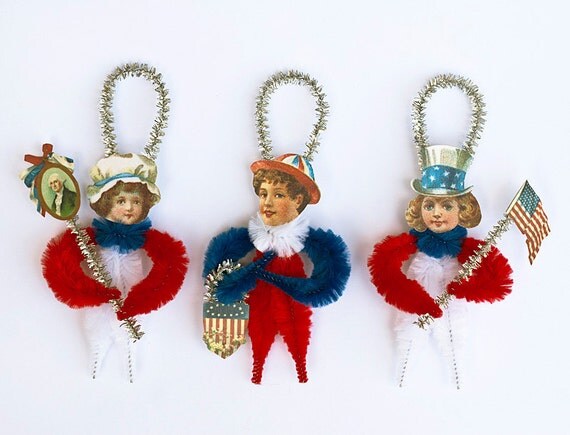 fourth of july decorations patriotic chenille ornaments fourth of july decorations patriotic chenille ornaments