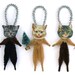 Christmas Cats Holiday Ornaments - Holiday Decor