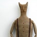 Paw Ingalls - Primitive Cat Doll - Rustic Farmhouse Decor - Made to Order