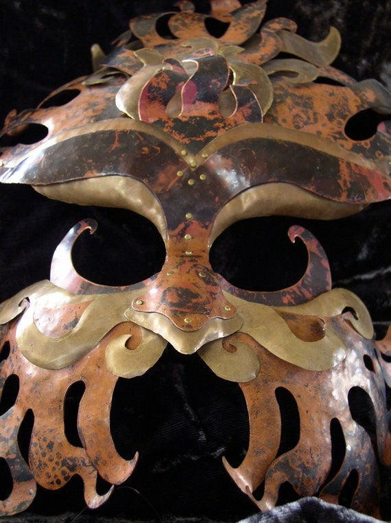 5. BRUNILIO MASK . By: Leatherythings