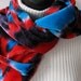 HOLD FOR nOOR-Jokers Wild-Hand Painted Velvet Scarf-Winter Fashion Accessory for women