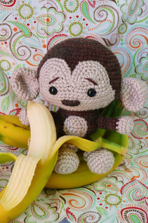 Download Sweet Monkey Crochet Pattern PDF