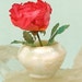 Porcelain Cabinet Vase in Dollhouse Scale