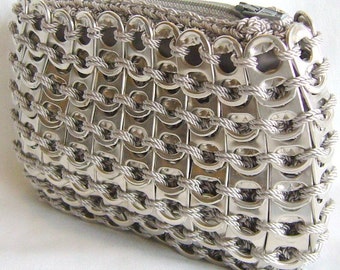 Pop Tab Coin Purse Light Gray