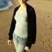 Black Shrug, shawl, scarf - All in One