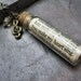 You Make My Heart Sing Glass Bottle Music Necklace, LAST ONE