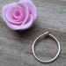 Sweet Tiny Nose Ring - sterling silver nose ring