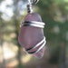 A Burst of Purple Sea Glass Necklace