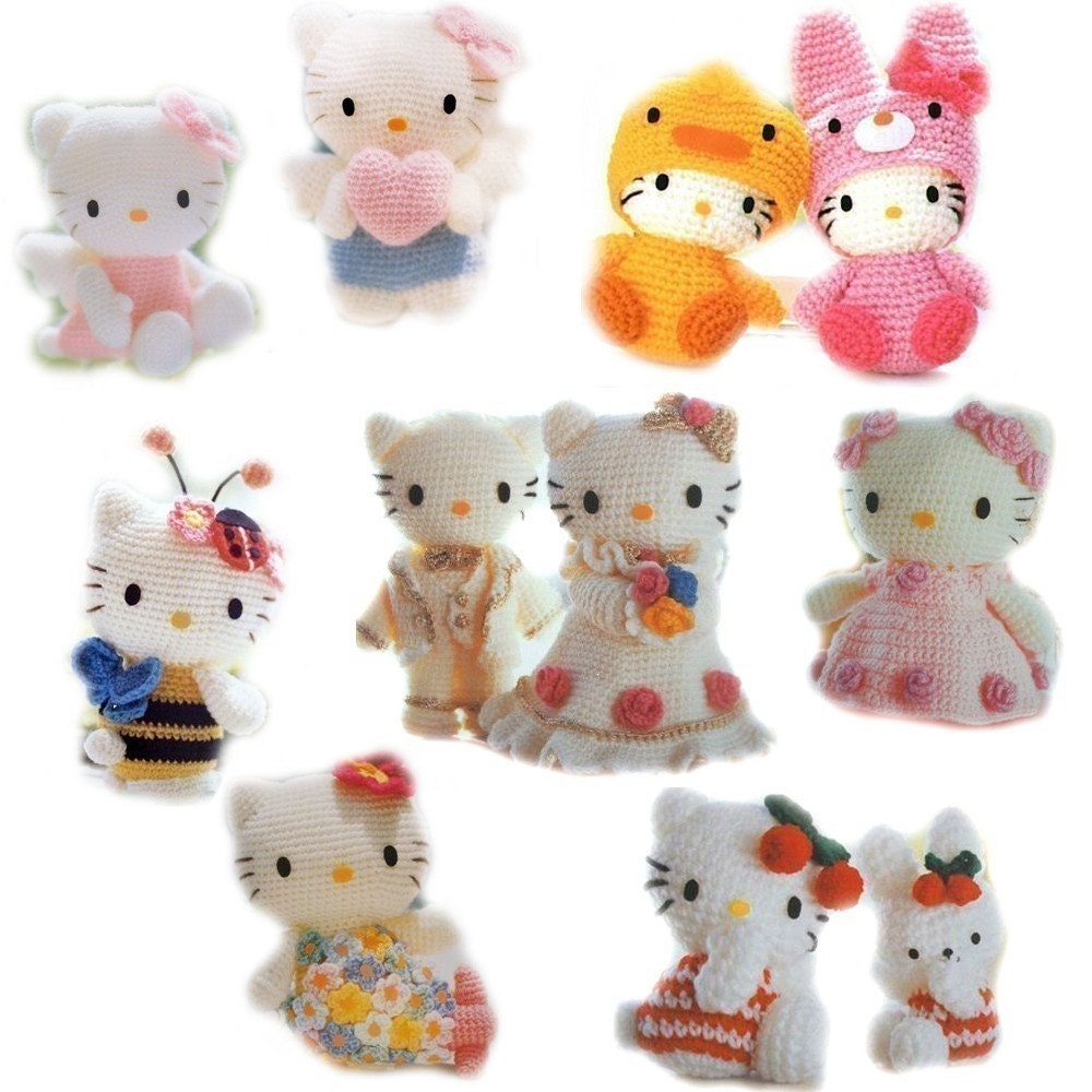 video crochet kitty hello pattern Collection by crochetpattern CROCHET Sanrio Amigurumi PATTERN