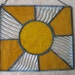 The Mighty Sun Stained Glass Panel