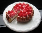 Strawberry Tart Miniature Food