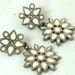 Vintage Snowflake Earrings