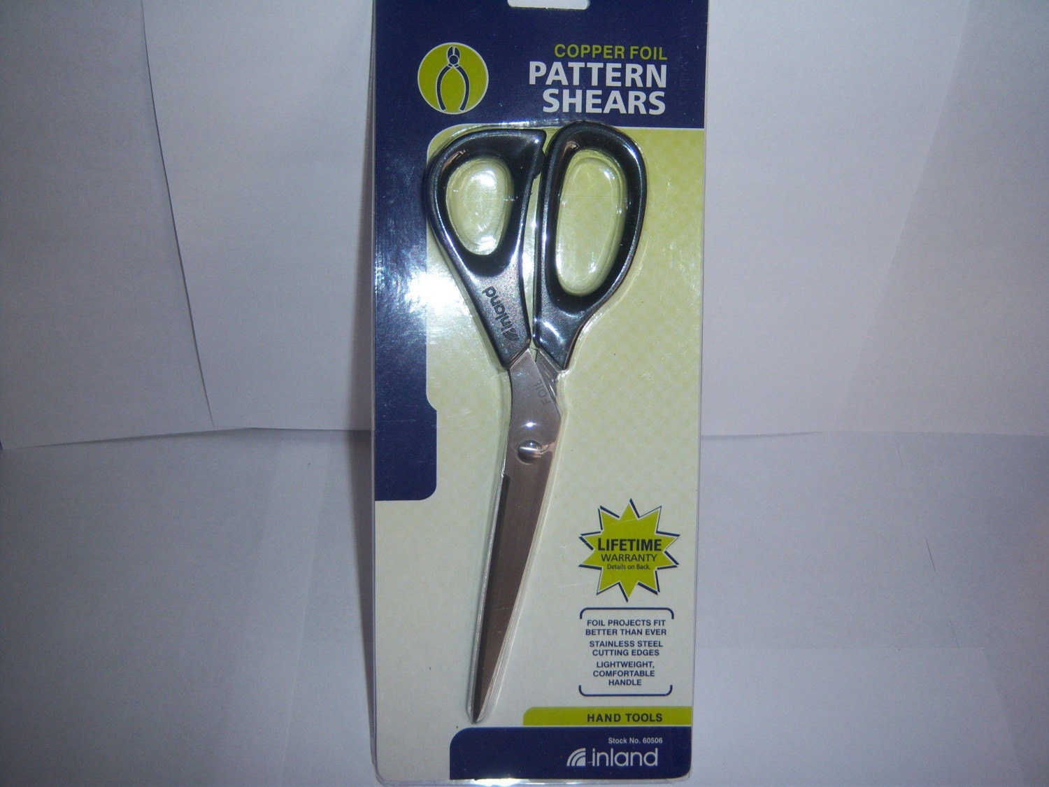 Inland Copper Foil Pattern Shears Lifetime Warranty