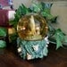 WOLVES SNOW GLOBE- Vintage Musical Water Globe - Mystic Wolf Music Box