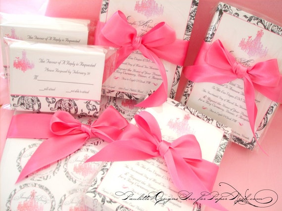 Marie Antoinette Wedding Invitations 6