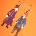 PRINCESS AMIDALA \/ PADME EARRINGS star wars geekery jewellery
