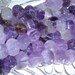 Chevron Amethyst Cushion Gemstone Bead Strand