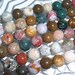 Ocean Jasper 8mm Round Gemstone Bead Strand