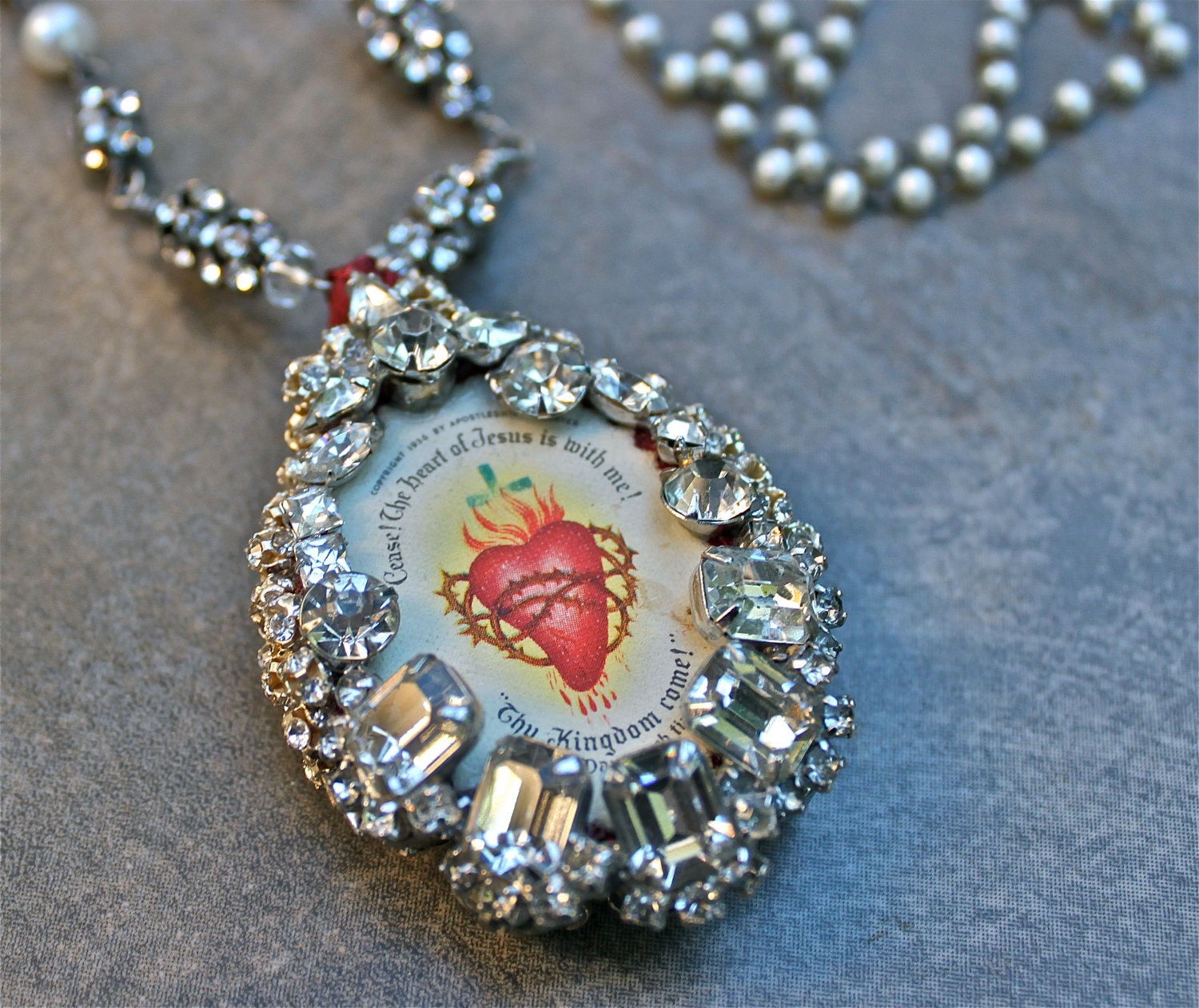 Poker Chip Statement Necklace Published in Jewelry Affaire