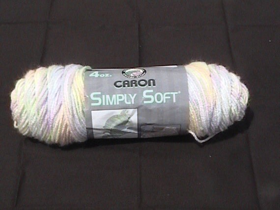 Caron Simply Soft Yarn In Baby Brights Ombre