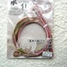 Mizuhiki Japanese Decorative Paper Cords Pink And Multi Color