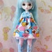 Leekeworld Art Body Sized Kawaii Hello Kitty Lolita Dress Rainbow Colors
